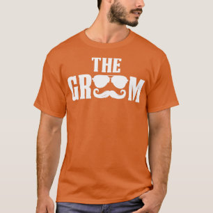Camiseta Gafas de sol Groom, Boda de Wedding Party