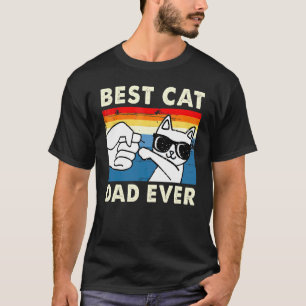 Camiseta Gafas de sol Guay para gatos de mejor sabor que nu