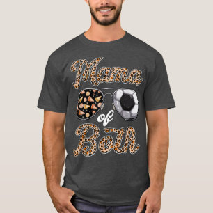 Camiseta Gafas De Sol Leopard Alegran A Mamá De Fútbol De A