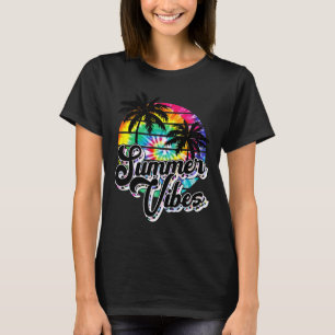 Camiseta Gafas de sol leopardo de vibraciones veraniegas re