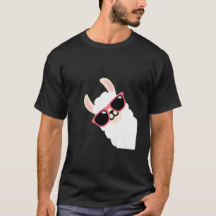 Camiseta Gafas de sol Llama Alpaca Niño Chica Niños 1