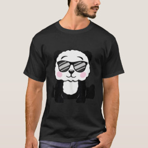 Camiseta Gafas De Sol Panda Para Y