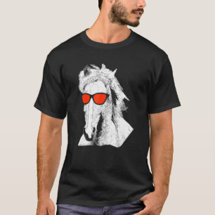 Camiseta Gafas de sol para caballos vacaciones primitivas m