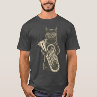 Camiseta Gafas de sol para gato Moggyuba Domestic Shorthair