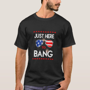 Camiseta Gafas De Sol Para Golpear Los Fuegos Artificiales