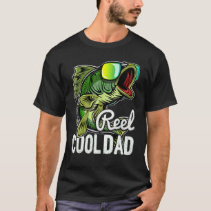 Camiseta Gafas de sol para hombre Reel Cool Dad Fishing Dí