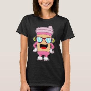 Camiseta Gafas de sol para llevar café