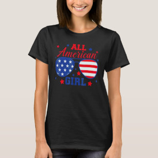 Camiseta Gafas de sol para niñas Todo American Girl 4 de ju