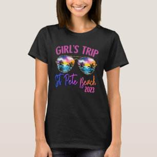 Camiseta Gafas de sol para viaje de chicas a St. Pete Beach