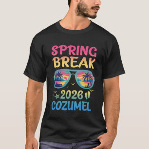 Camiseta Gafas de sol para viaje de vacaciones en Cozumel 2