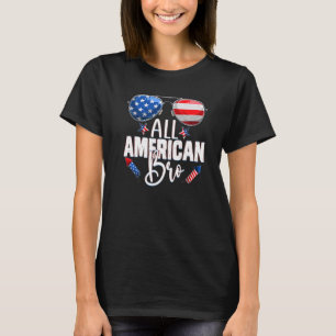 Camiseta Gafas De Sol Patrióticas Todo El Bro Americano 4 D