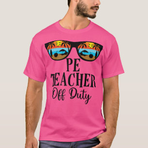 Camiseta Gafas de sol Playa PE Profesora fuera de la escuel