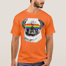 Camiseta Gafas de sol Pug Pride