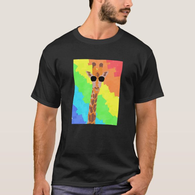 Camiseta Gafas de sol retro vintage (Anverso)