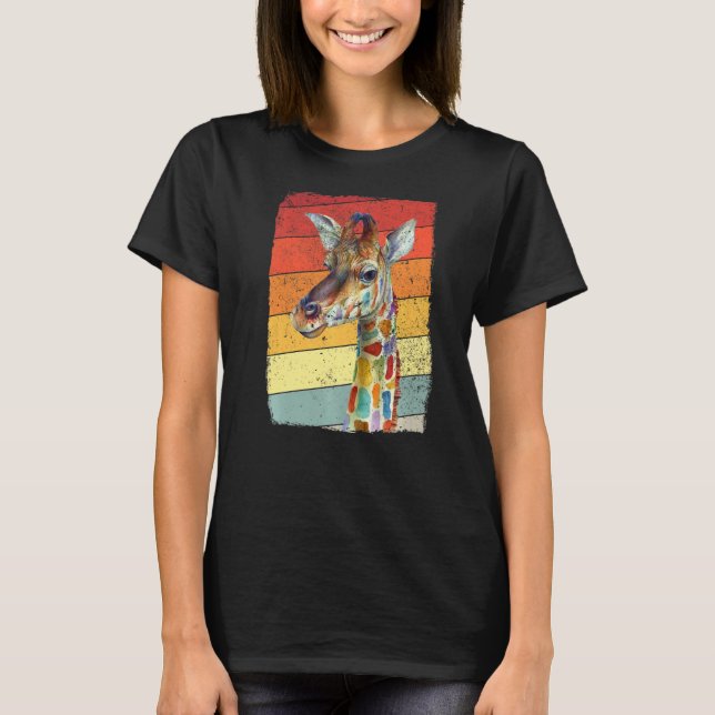 Camiseta Gafas de sol retro vintage (Anverso)