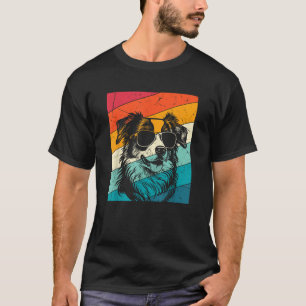 Camiseta Gafas de sol Retro Vintage Mini Aussie para amante