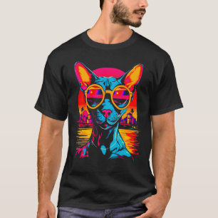Camiseta Gafas de sol Sphynx Hairless Cat