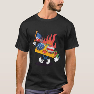 Camiseta Gafas de sol Taco Bandera Americana Usa 4 De Julio