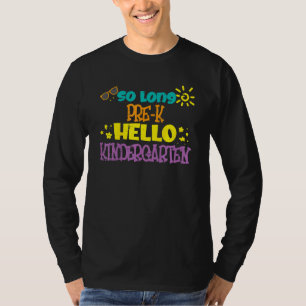 Camiseta Gafas De Sol Tanto Tiempo Antes De K Hola Kinderga
