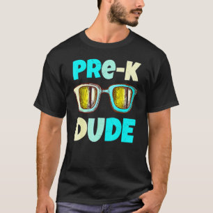 Camiseta Gafas de sol tipo Pre K Dude para maestro de jardí