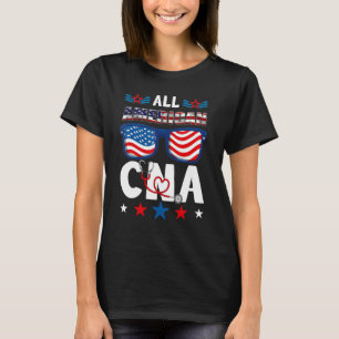 Camiseta Gafas De Sol Todo Estados Unidos Puede Bandera Ame