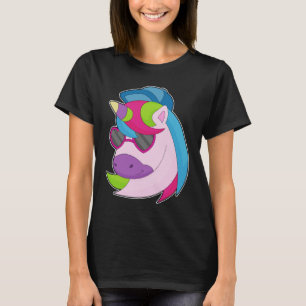 Camiseta Gafas de sol Unicornio Gorra