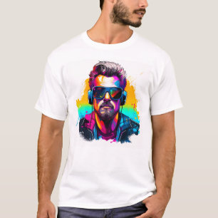Camiseta Gafas de sol vivientes