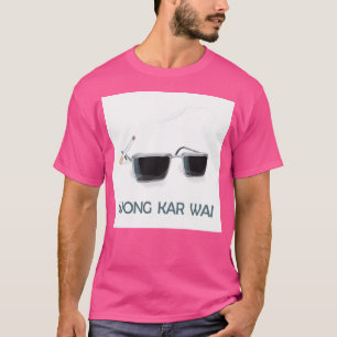 Camiseta Gafas De Sol Wong Kar Wai Y Cigarrillos