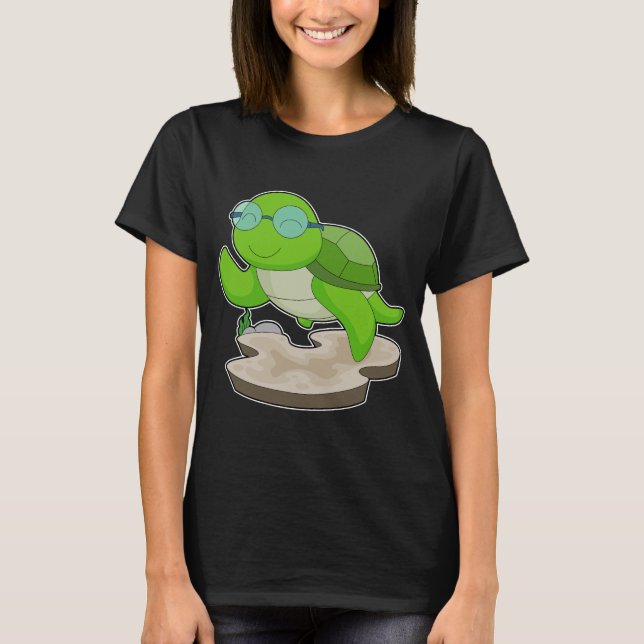 Camiseta Gafas de tortuga (Anverso)