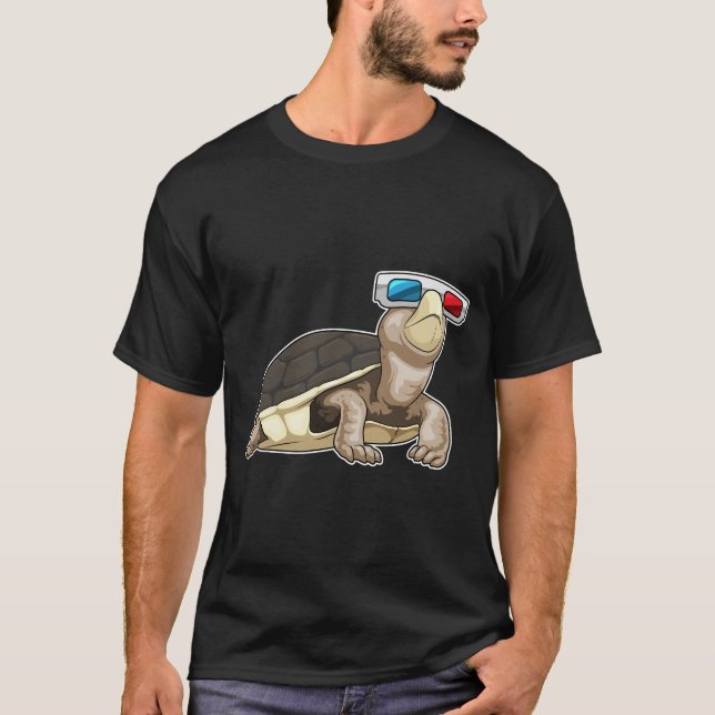 Camiseta Gafas de tortuga (Anverso)