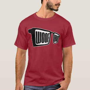Camiseta Gafas del tejido
