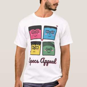 Camiseta Gafas Divertidas Atractivo para el que las Lleva C