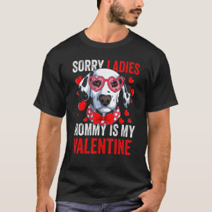 Camiseta Gafas Negras Dalmatianas Mami Es Mi Perro De San V