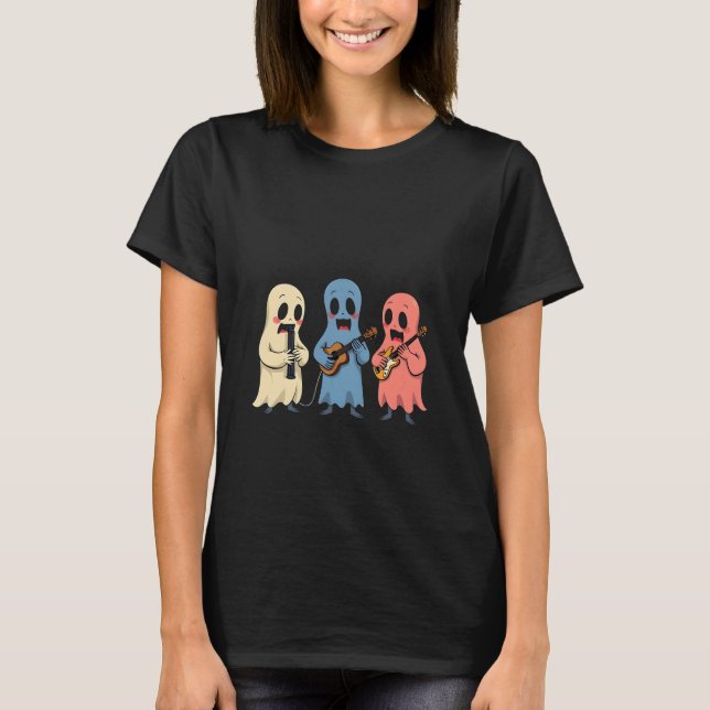 Camiseta Gafas que tocan instrumentos de música (Anverso)