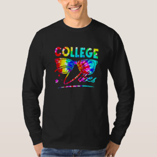 Camiseta Gafas Tie Dye de Arcoíris Vibraciones Universitari