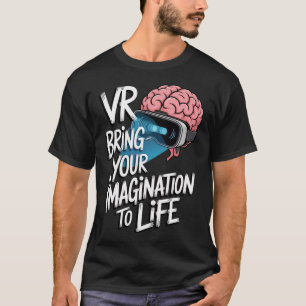 Camiseta Gafas Vr Impulsadas Por La Imaginación Para Jugado
