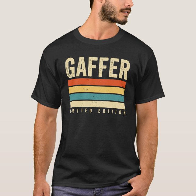 Camiseta Gaffer Limited Edition (Anverso)