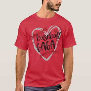 Camiseta Gaga Abuela de Béisbol BASMA Amante del Béisbol 