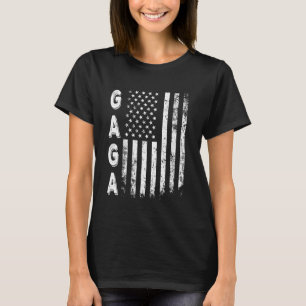 Camiseta Gaga América Bandera Día de la Madre 4 de Julio Mu