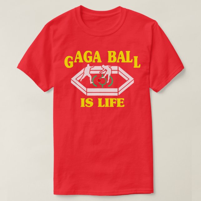 Camiseta Gaga Ball Pit es un Guay divertido para el béisbol (Diseño del anverso)