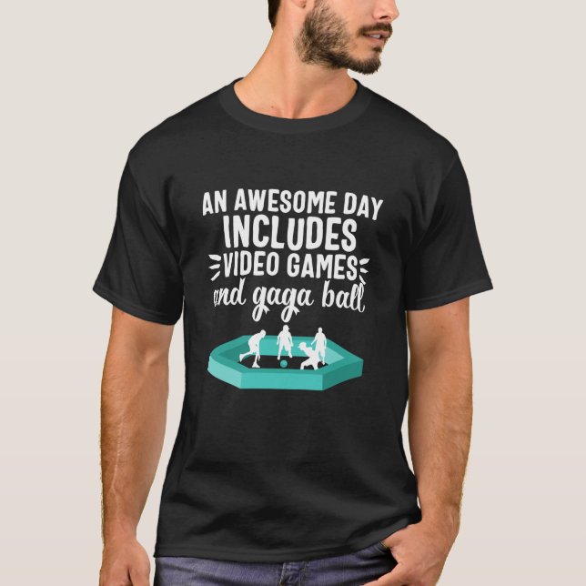 Camiseta GaGa Ball T-Shirt: Reúnete Conmigo En El Hexagon O (Anverso)