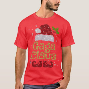 Camiseta Gaga Claus Funny Santa Navidades