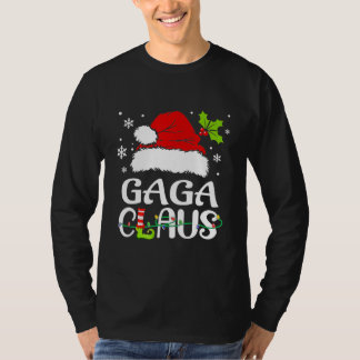 Camiseta Gaga Claus Navidades Camisas Pajama