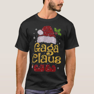 Camiseta Gaga Claus Navidades Pajama Familia coincide con N