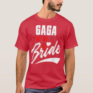 Camiseta Gaga De La Fiesta De La Boda De Novias Que Coincid
