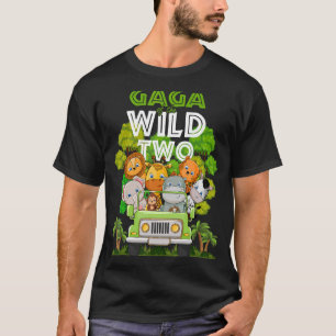Camiseta Gaga Del Salvaje Camión De Dos Zoológicos Nacido S