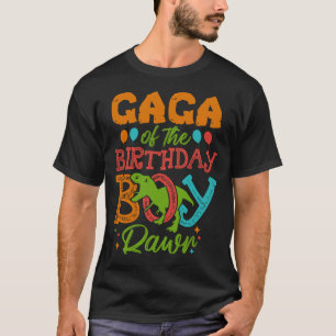 Camiseta GAGA Of The Birthday Boy Rawr Dinosaur