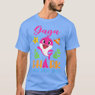 Camiseta Gaga Shark Gaga Día de la Madre familiar de amante