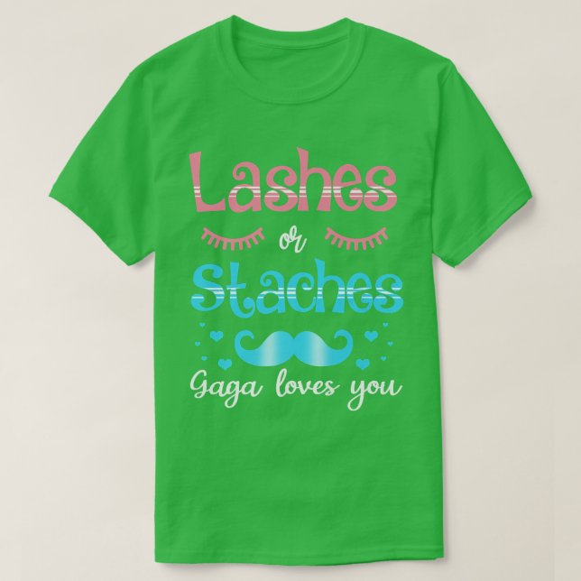 Camiseta Gaga Te Ama El Género Revelado (Diseño del anverso)