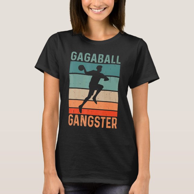 Camiseta Gagaball Gangster Para Un Entrenador De Gagaball (Anverso)